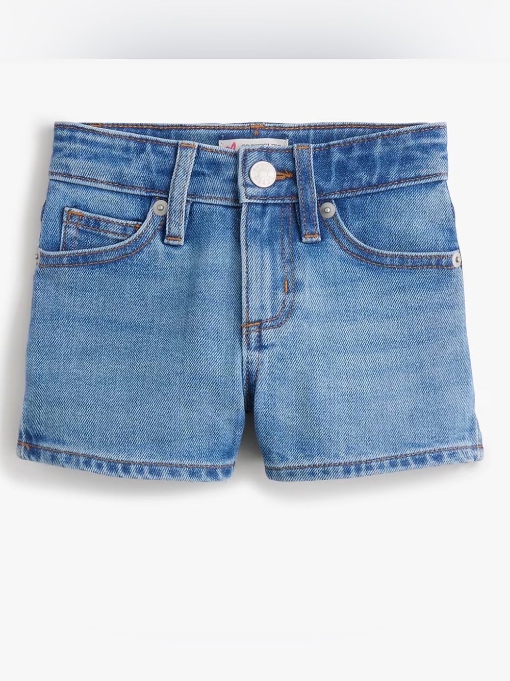 **NWT** J Crew- Crewcut Classic High-Waist Denim Shorts in Blue